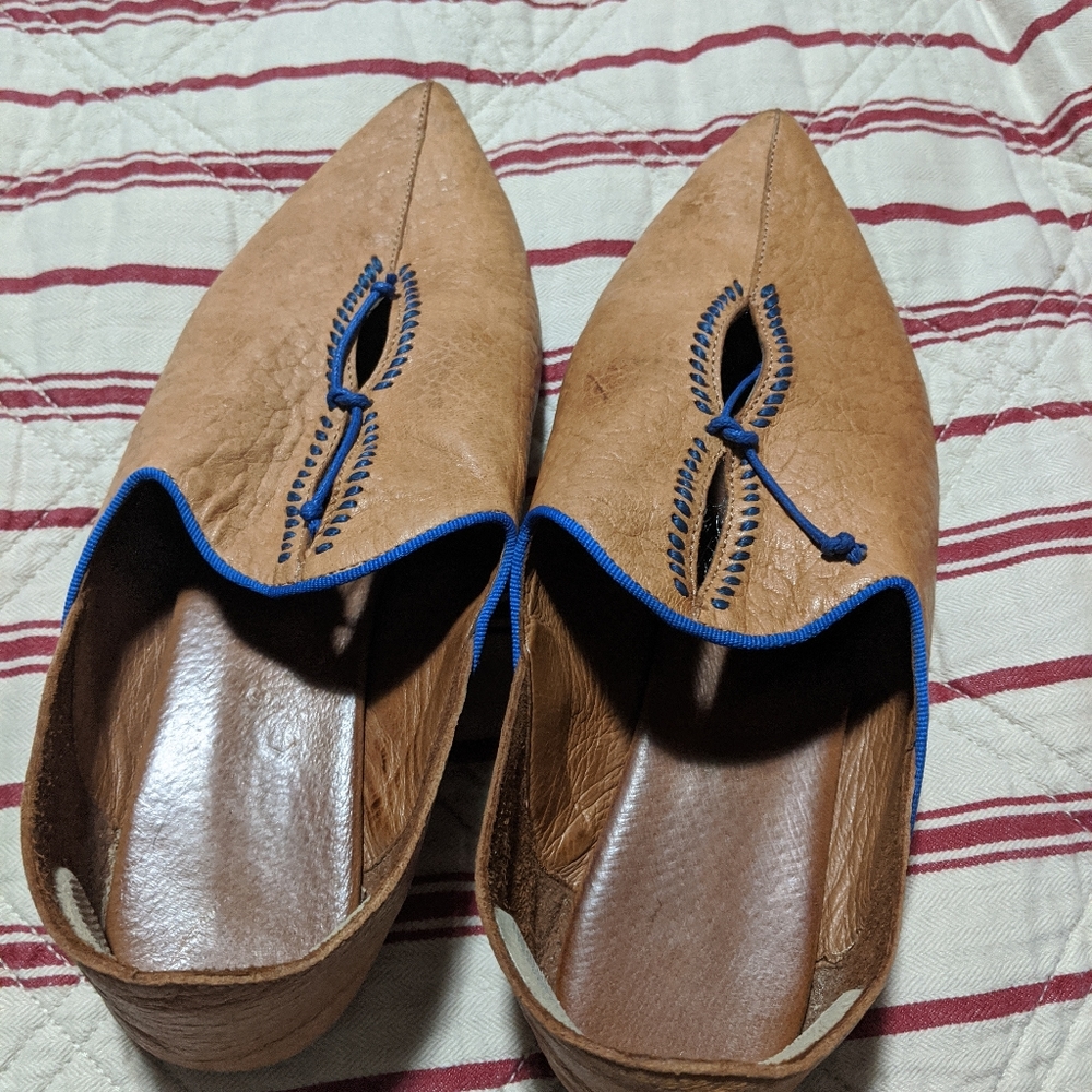 Free people leather flats
